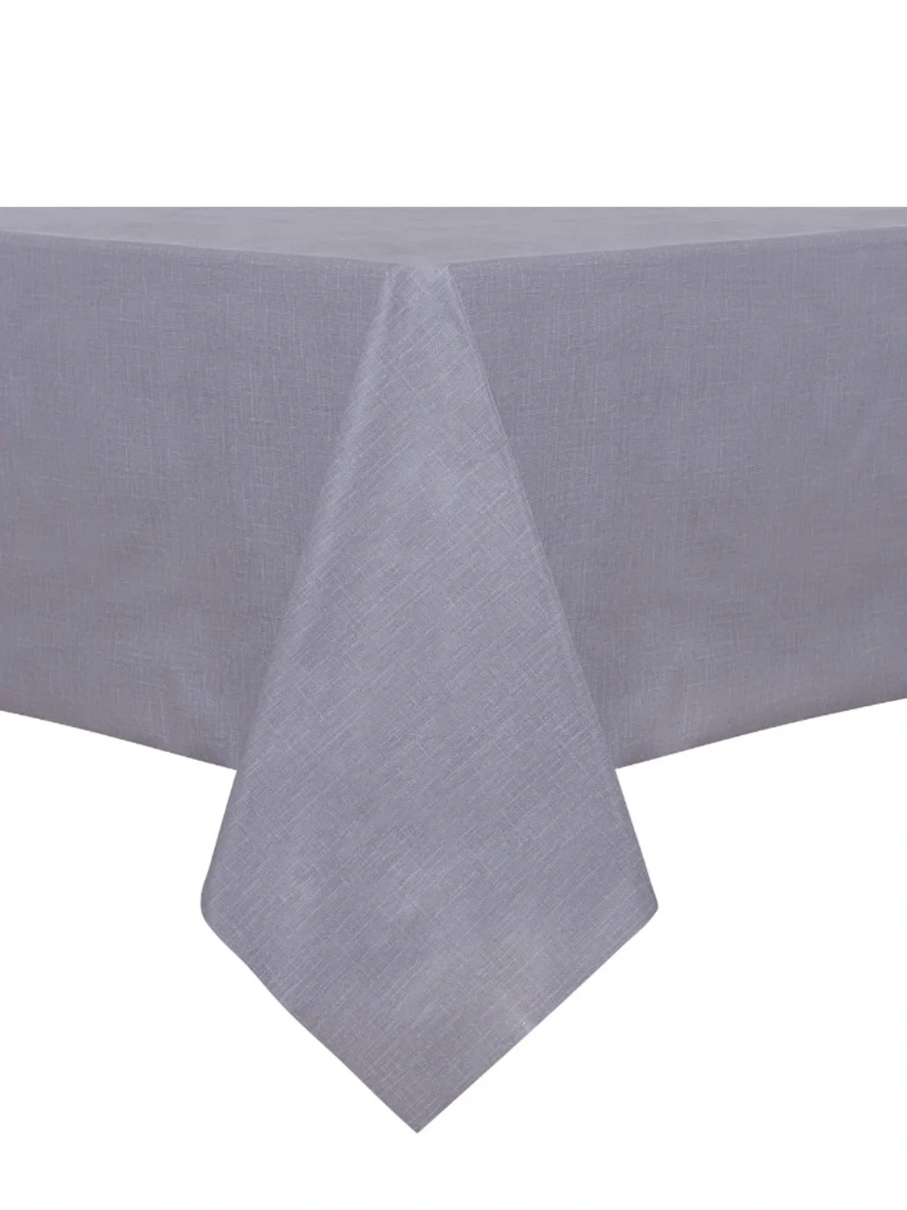 Rectangular Tablecloth PVC Vinyl Waterproof Easy-Wipe Clean 54x108” GRAY